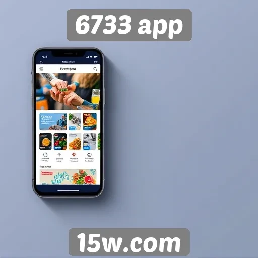 Experiência do usuário no site 6733 app